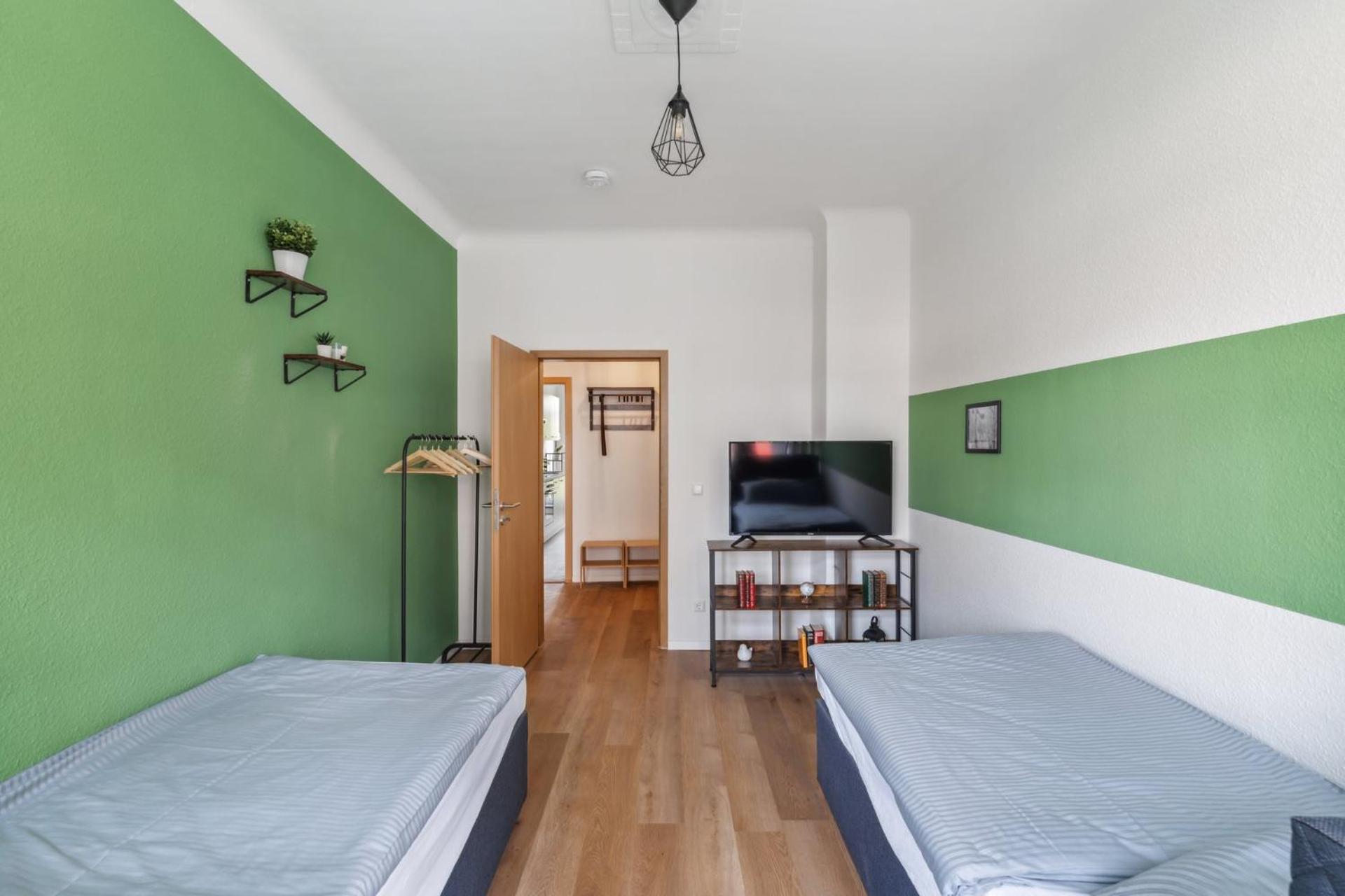 Sali-Homes Boarding Haus Monteur-Wohnungen Balkon Vollkueche Autobahnaehe Markranstädt Стая снимка